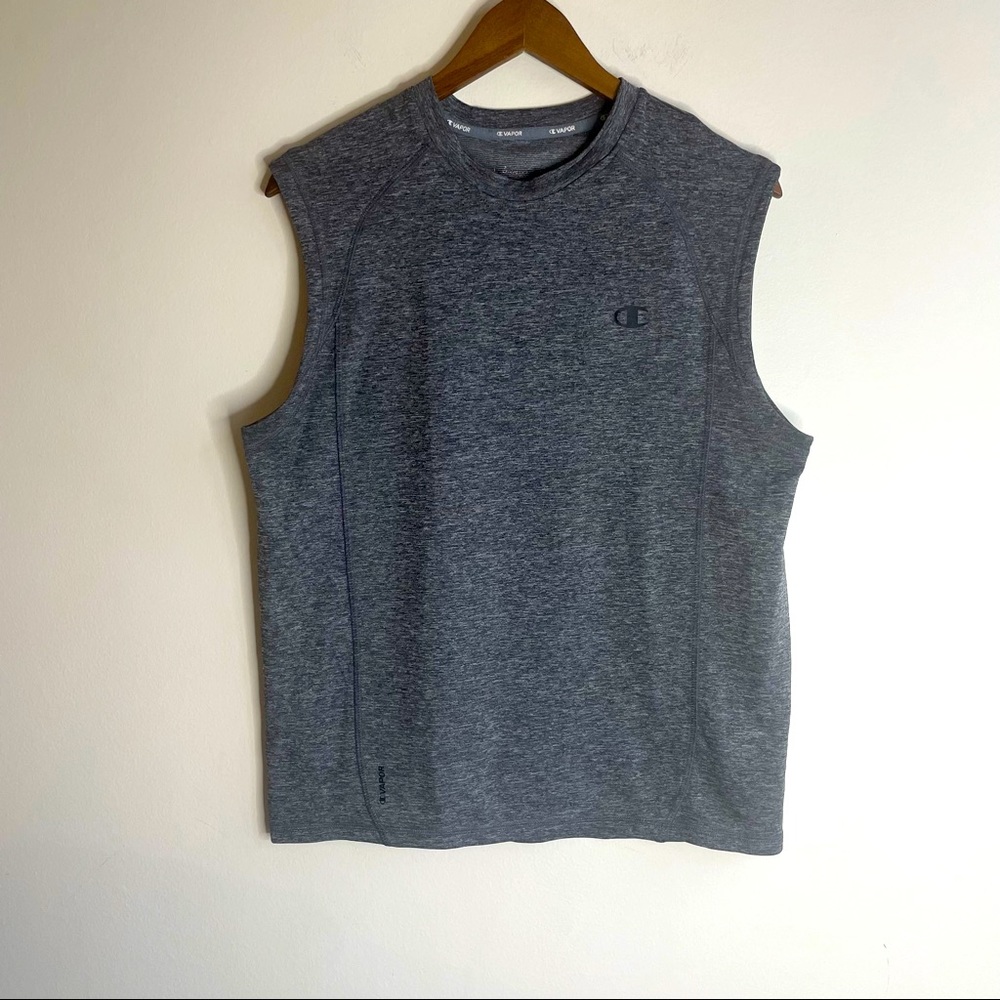 3/$25 🌻CHAMPION - Mens Vapor Muscle Shirt . size Medium , Grey
